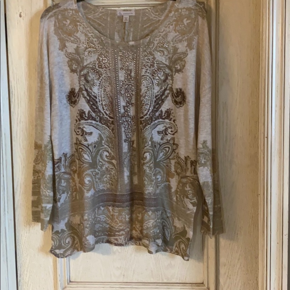 Dressbarn 2X top